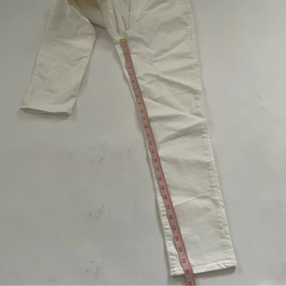 New Madewell The High Rise Perfect Vintage Jean Tile White 24 - Picture 12 of 12